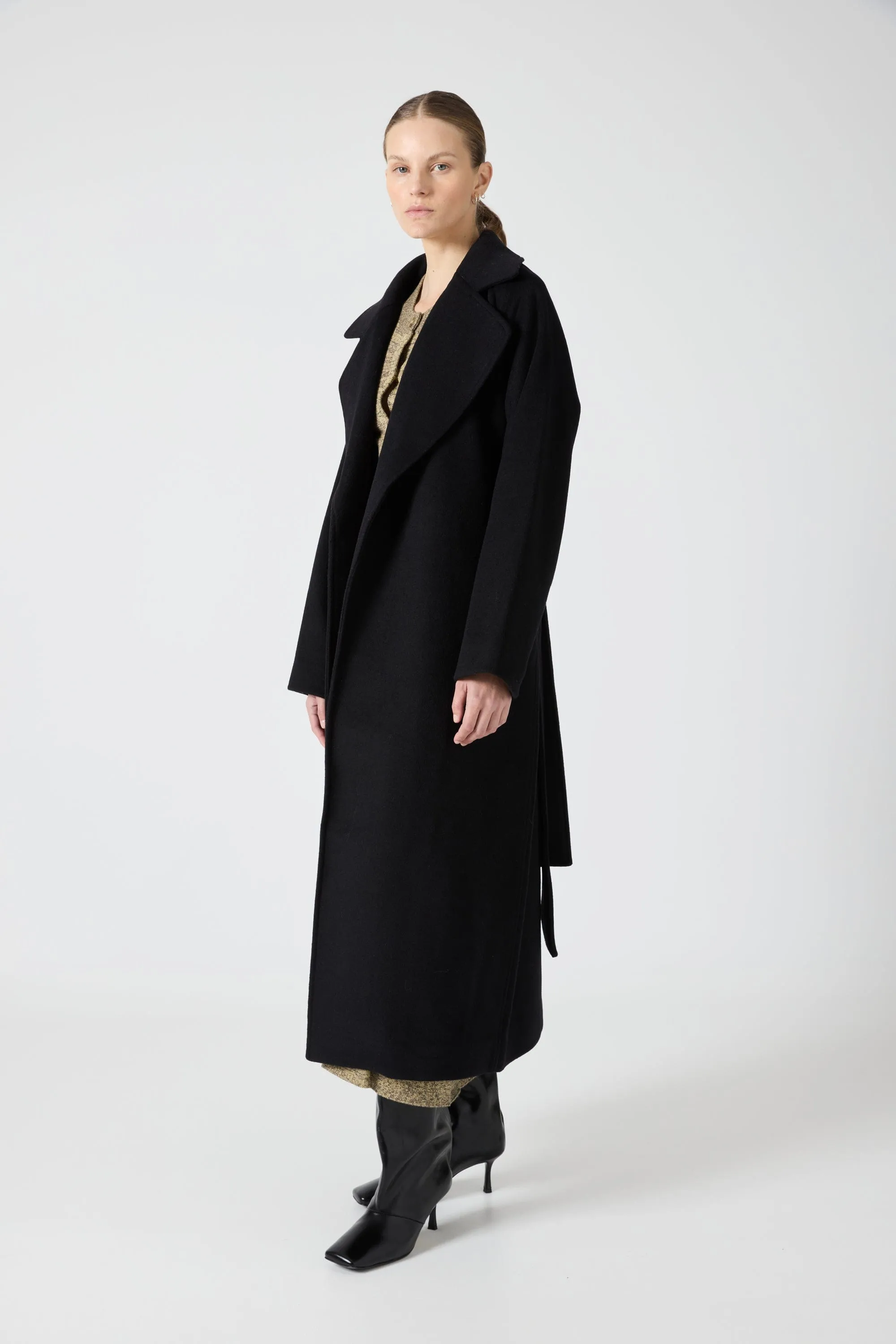 CLASSIC WOOL COAT | BLACK