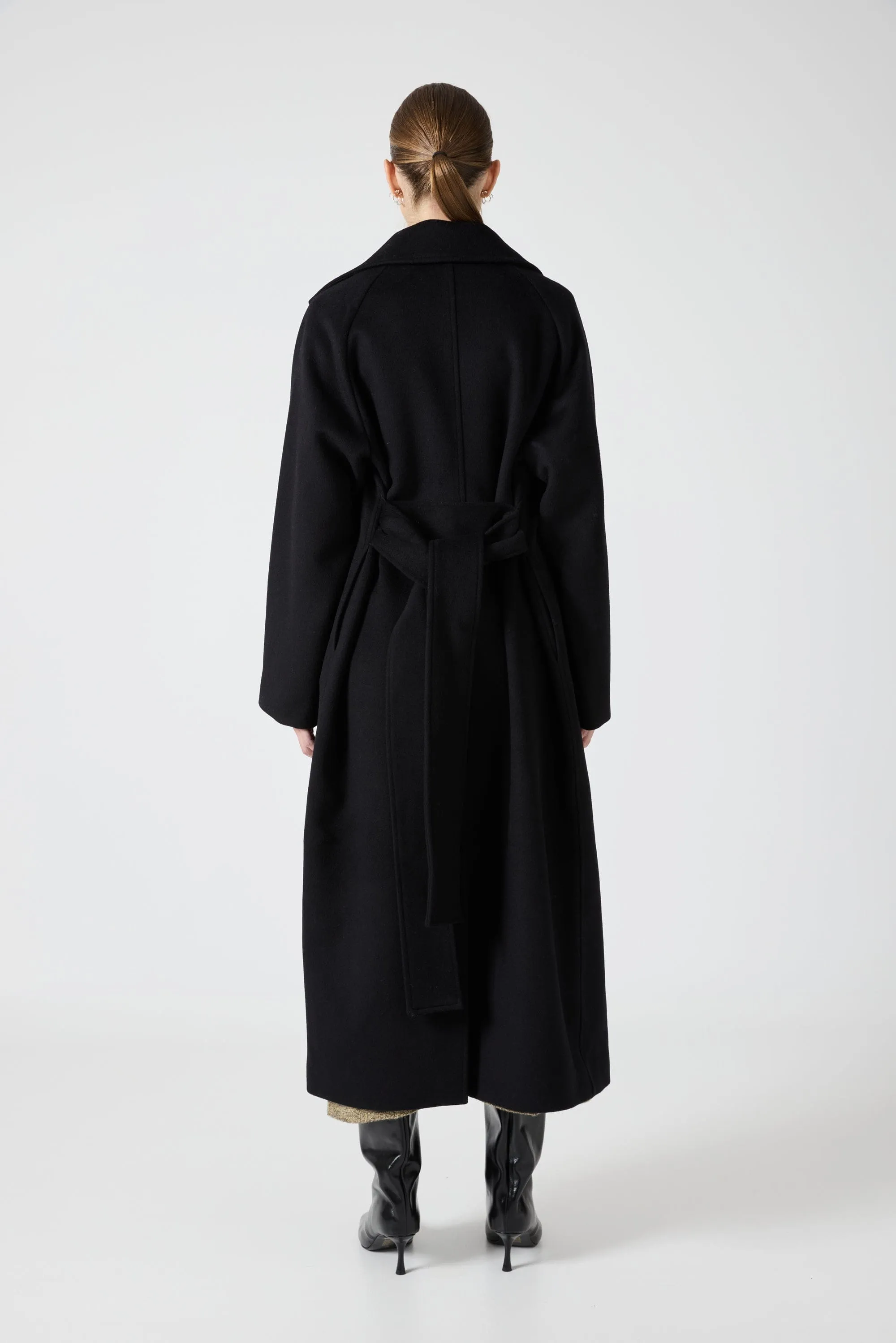 CLASSIC WOOL COAT | BLACK