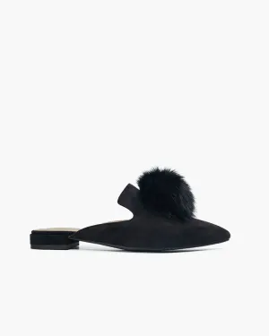 (Clean Up)Slip On Backless Flat Heel Mules