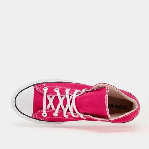 Converse Womens Chuck Taylor All Star Lift Platform Pink/White
