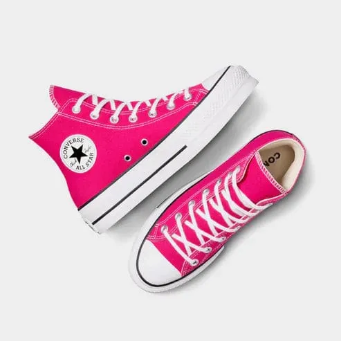Converse Womens Chuck Taylor All Star Lift Platform Pink/White