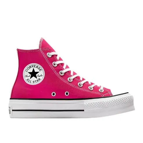 Converse Womens Chuck Taylor All Star Lift Platform Pink/White
