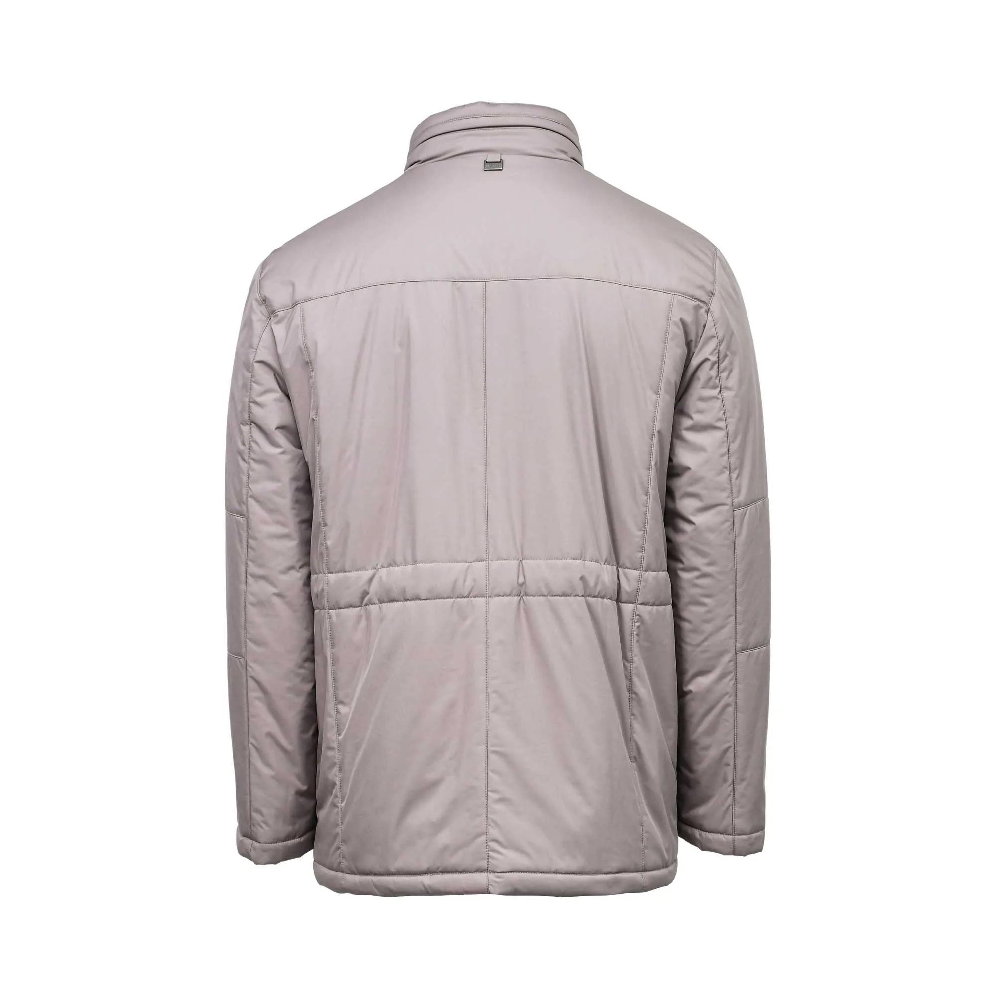 Corneliani Men's Nature Beige Technical Fabric Field Jacket