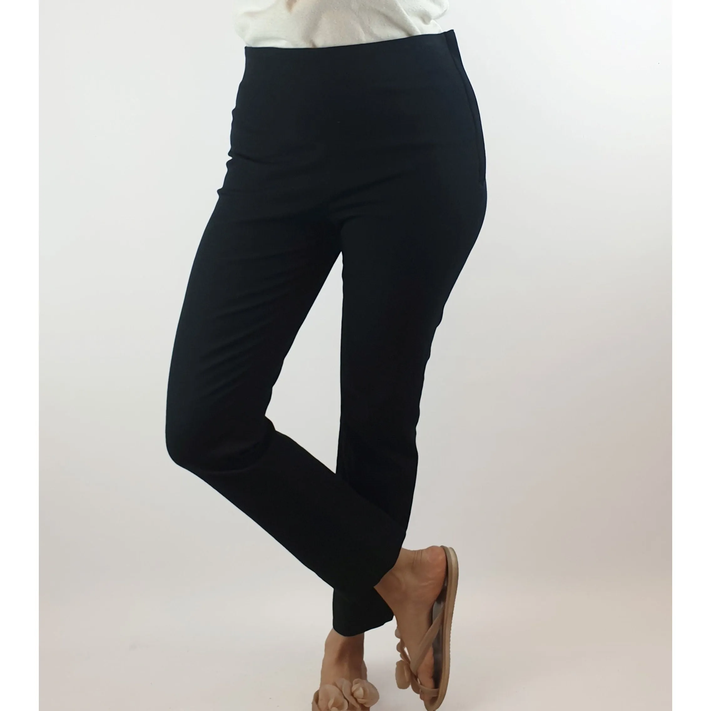 Cos black stretchy cigarette style pants size 40 (best fits size 10)