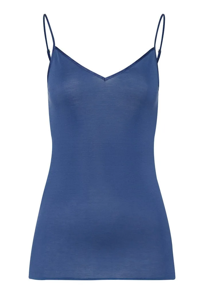 Cotton Seamless - V-Neck Spaghetti Top