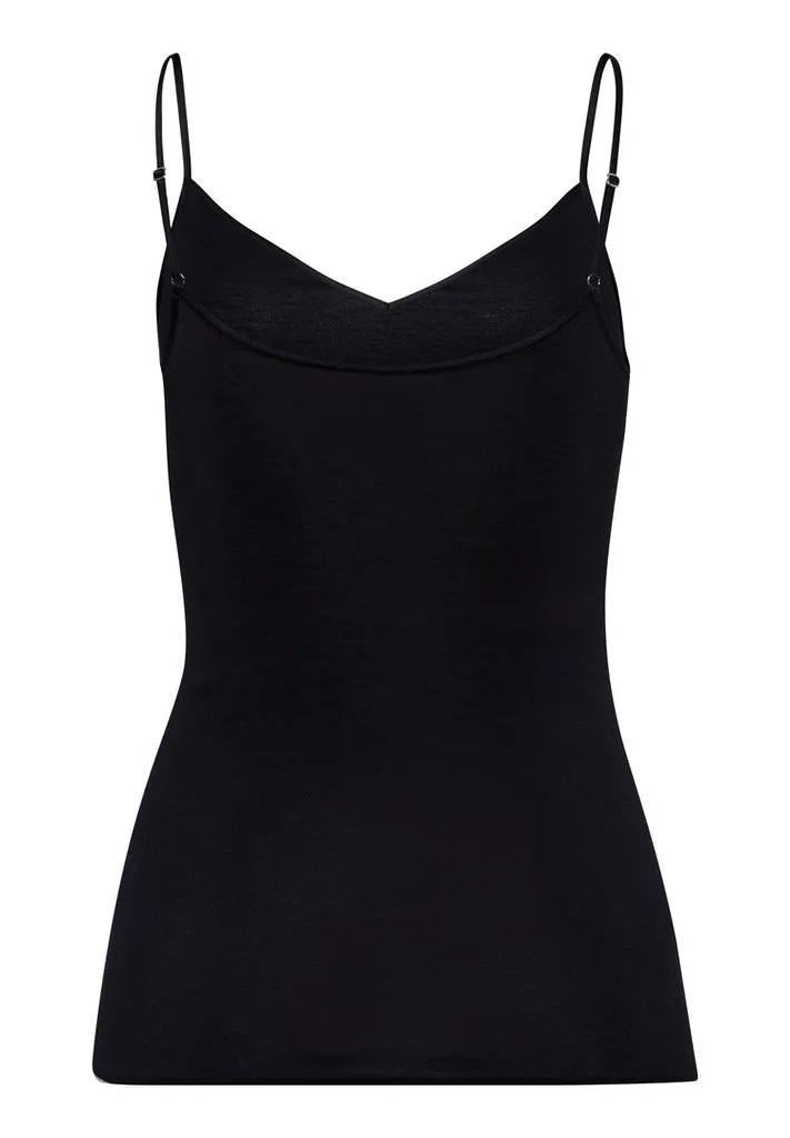 Cotton Seamless - V-Neck Spaghetti Top