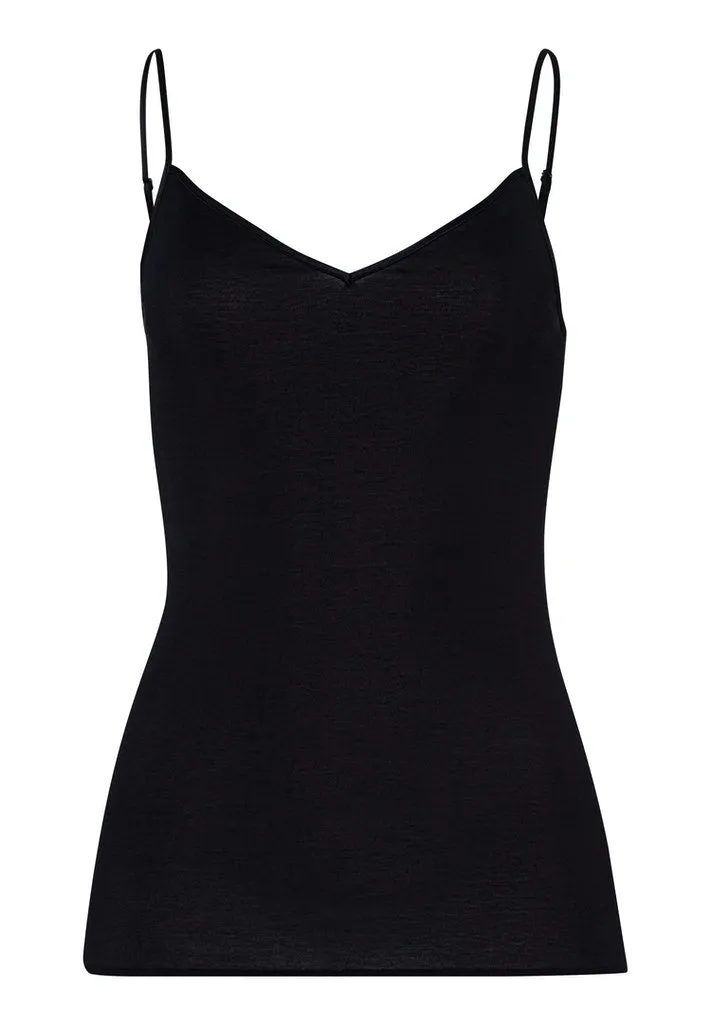 Cotton Seamless - V-Neck Spaghetti Top