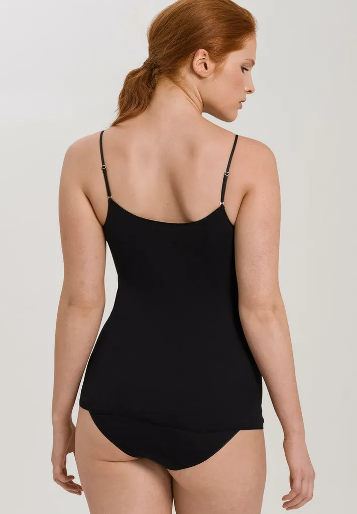 Cotton Seamless - V-Neck Spaghetti Top