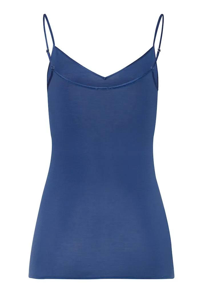 Cotton Seamless - V-Neck Spaghetti Top