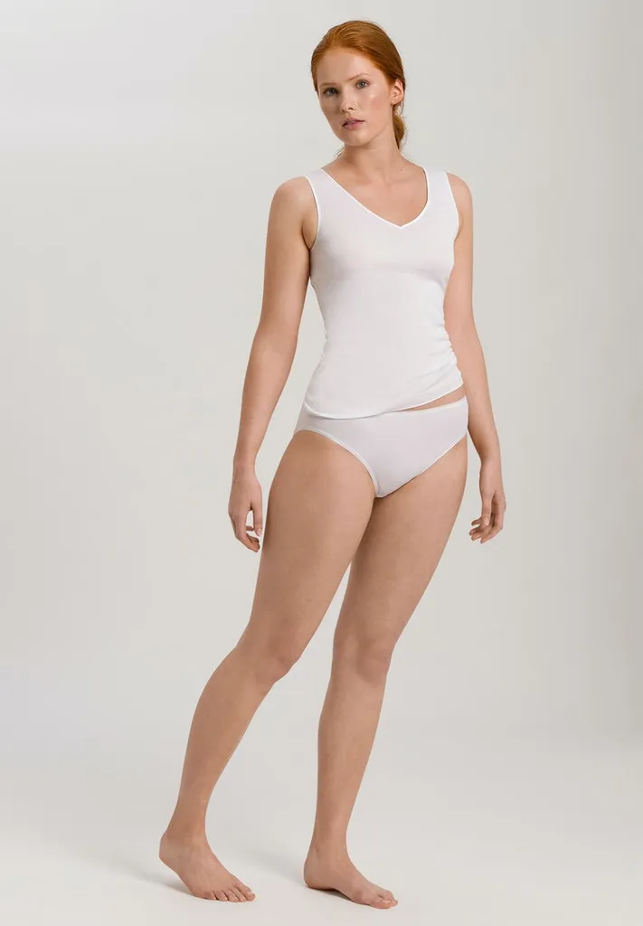Cotton Seamless - V-Neck Tank Top