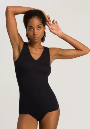 Cotton Seamless - V-Neck Tank Top