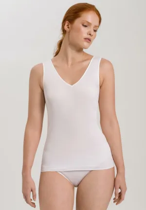 Cotton Seamless - V-Neck Tank Top