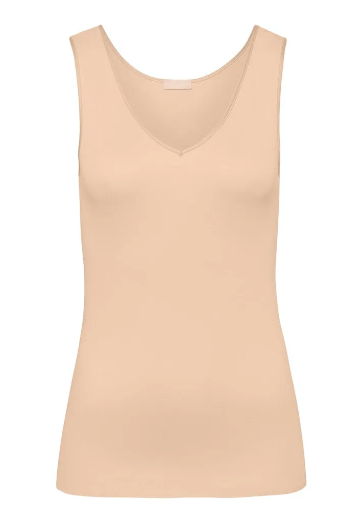 Cotton Seamless - V-Neck Tank Top