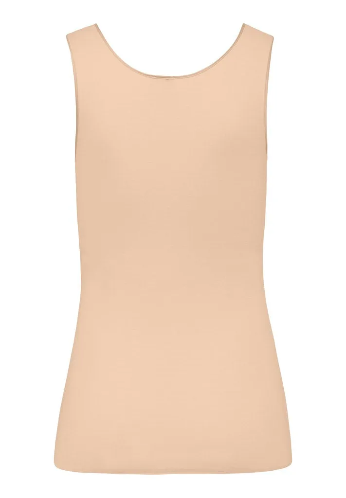 Cotton Seamless - V-Neck Tank Top