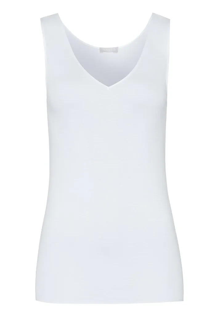 Cotton Seamless - V-Neck Tank Top
