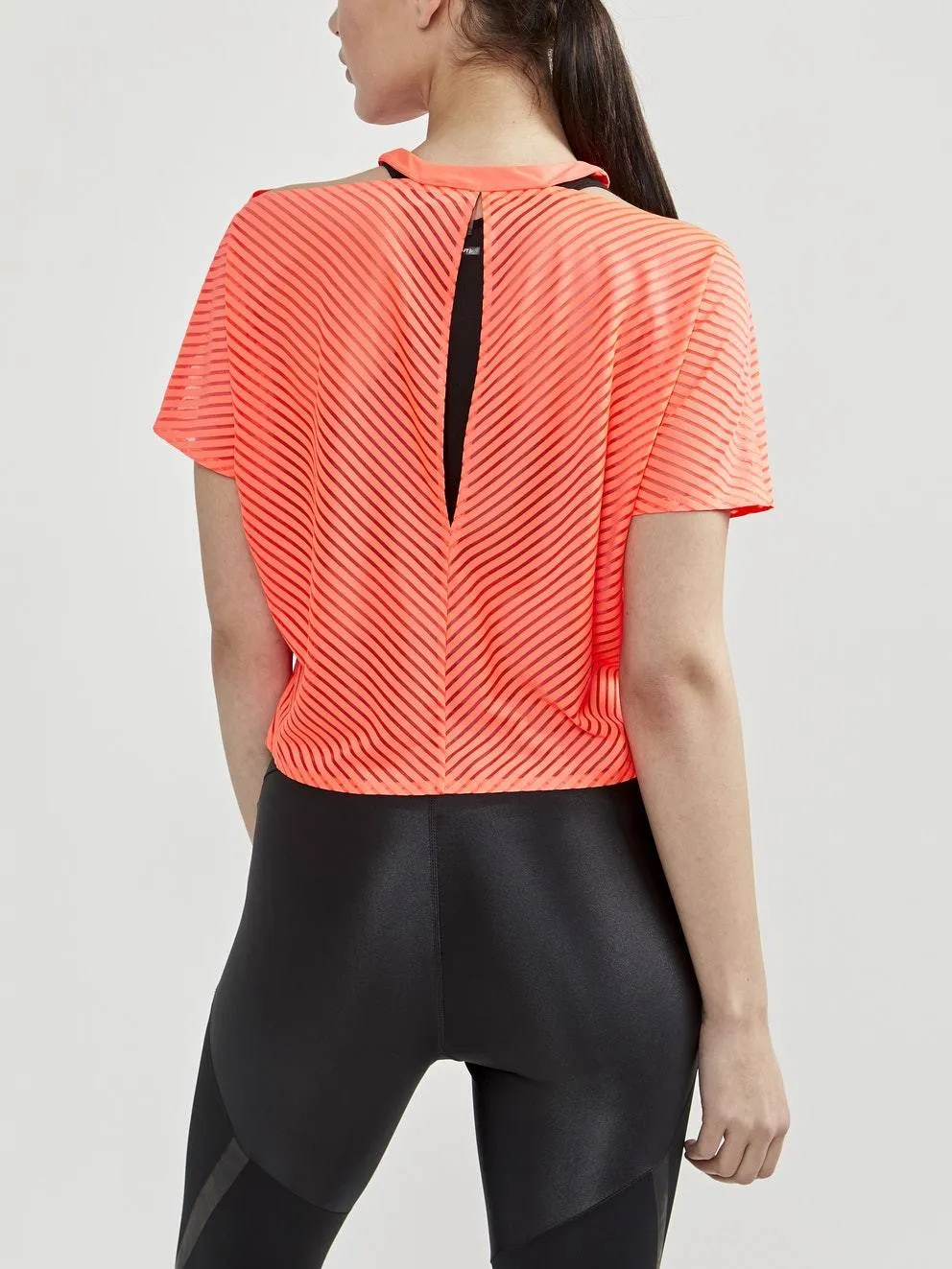 Craft Asome Cropped Tee Femme