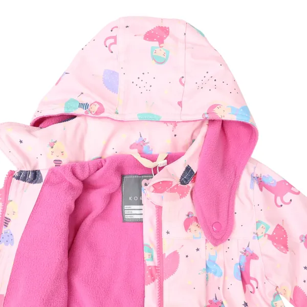 Dancing Unicorn Raincoat - Pink