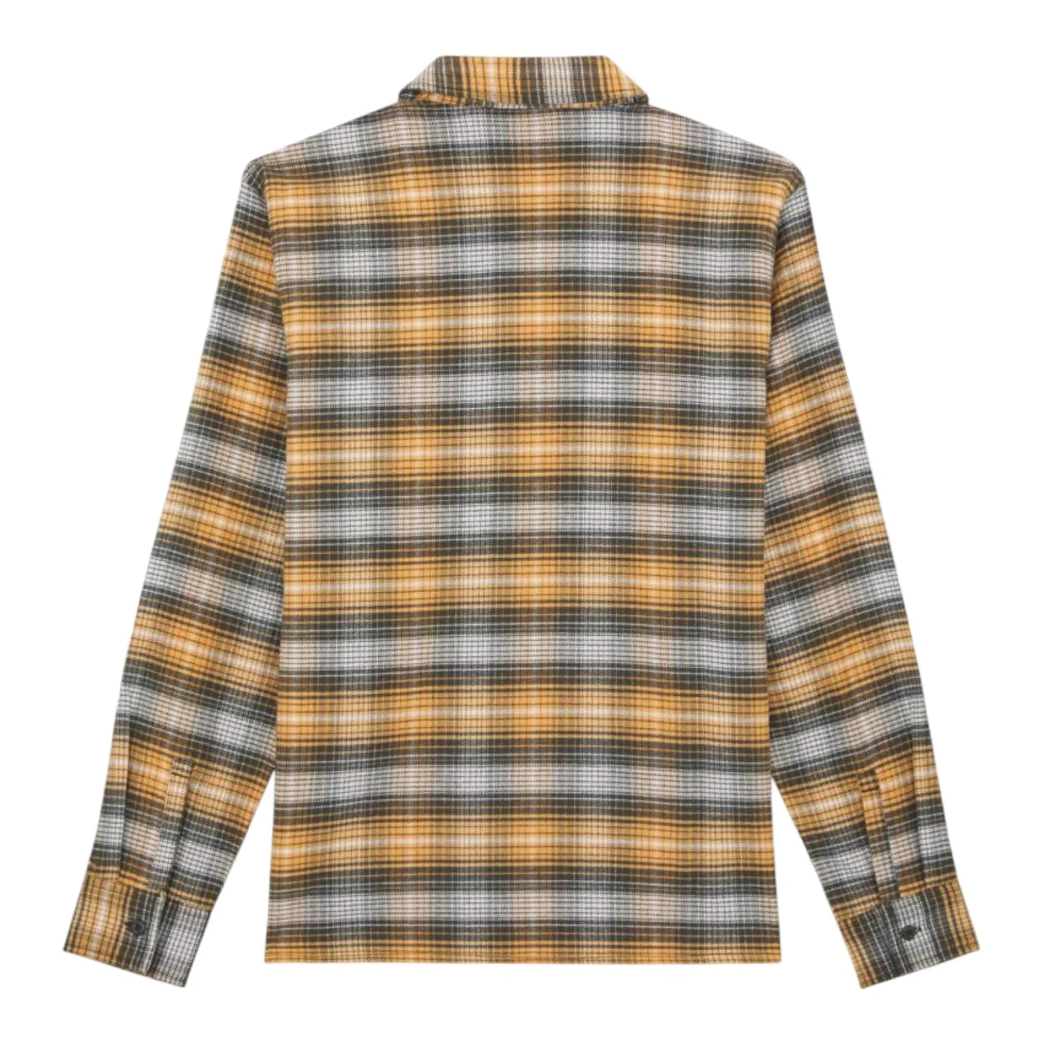 Dickies Forest Check Long Sleeve Shirt Oak Buff