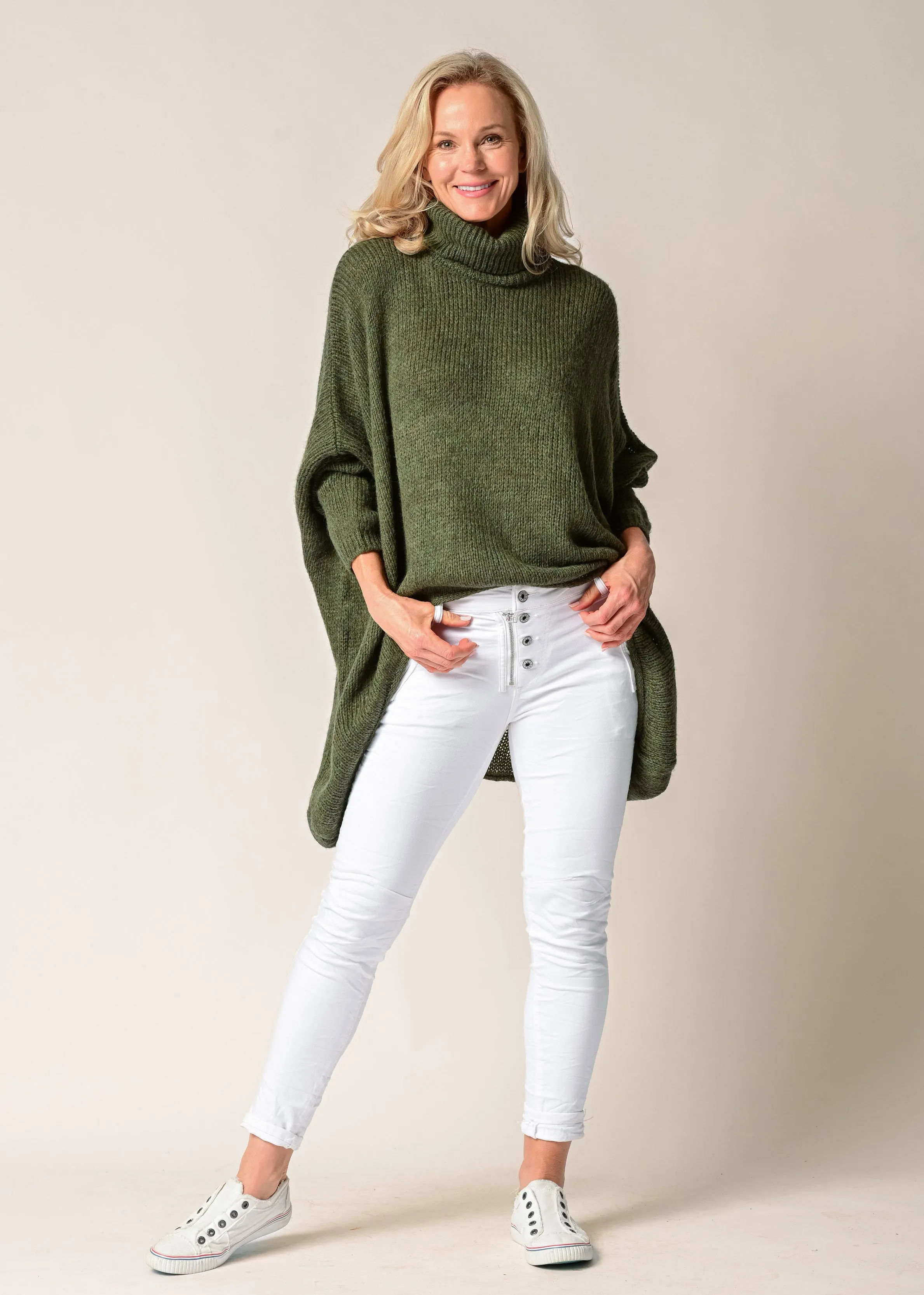 Dijana Knit in Khaki