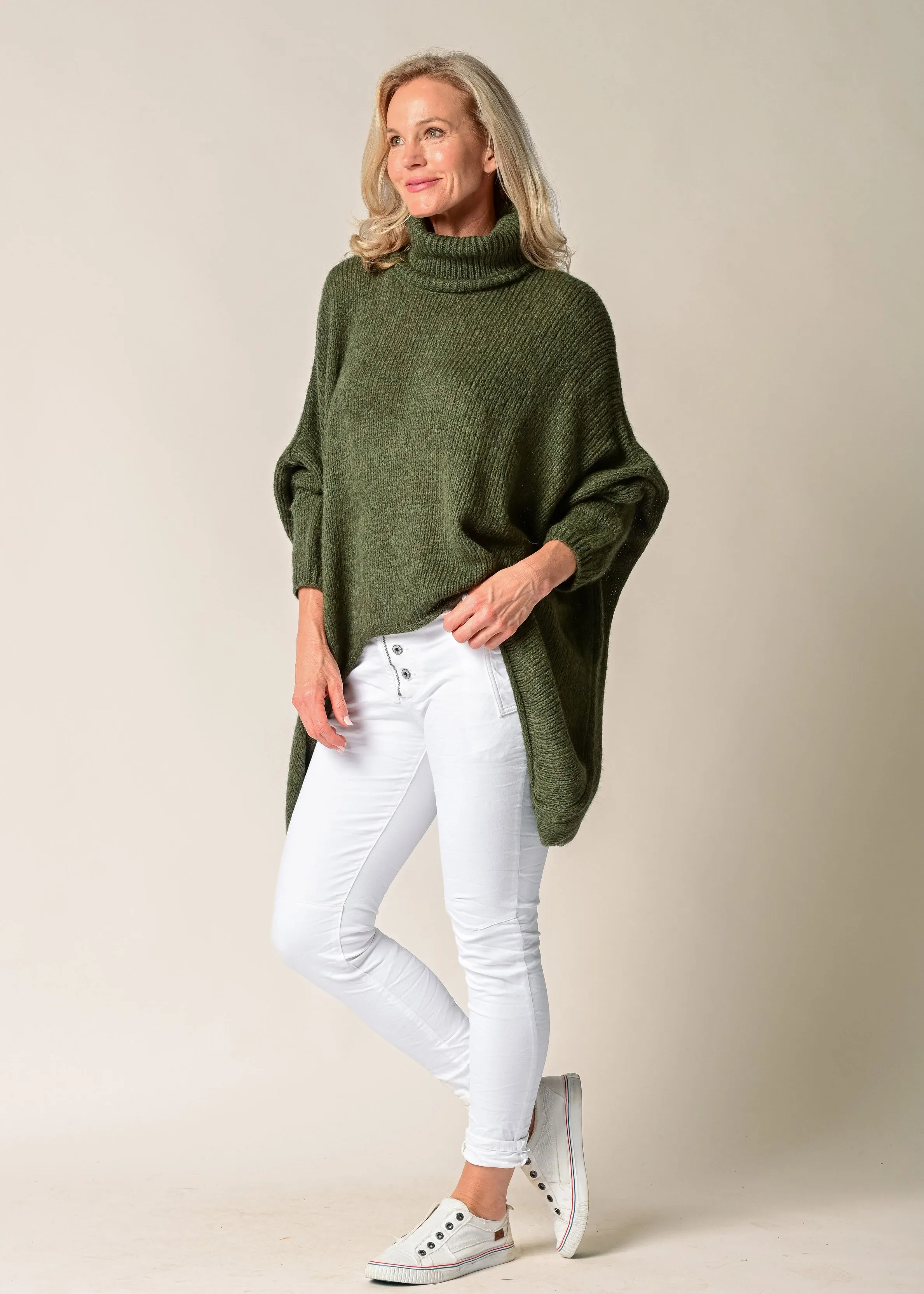 Dijana Knit in Khaki