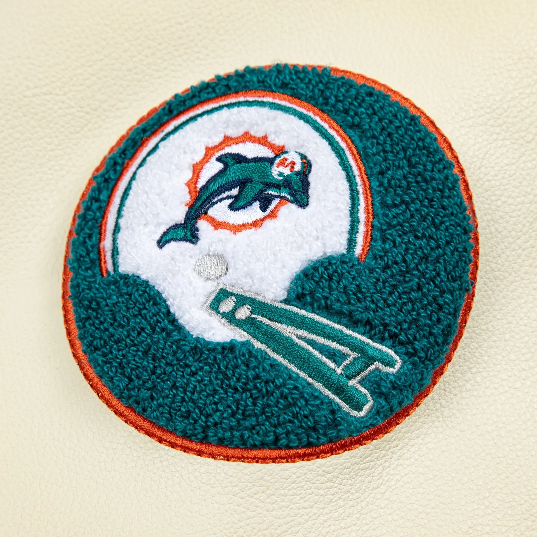 DOLPHINS LETTERMAN JACKET by GOLF WANG