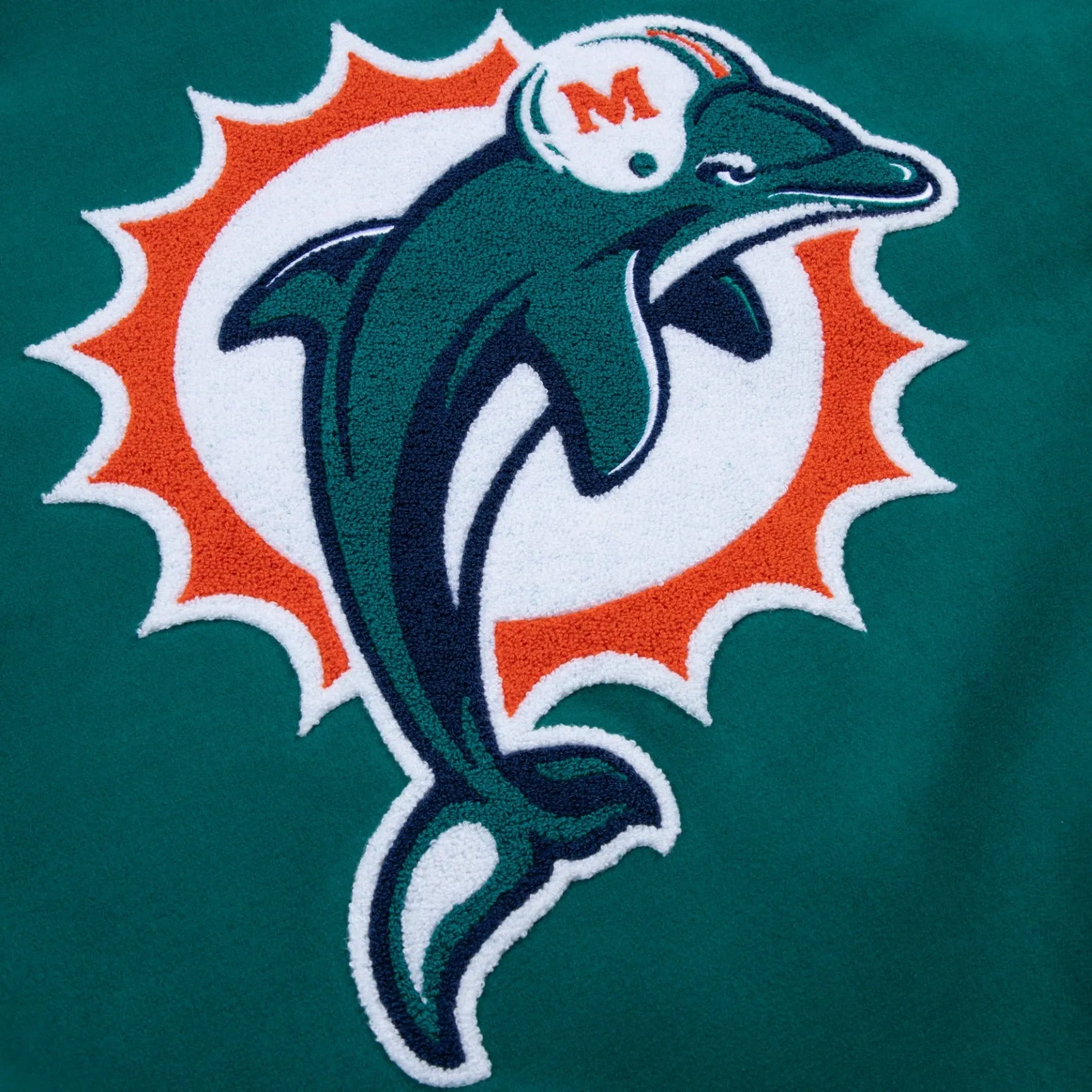 DOLPHINS LETTERMAN JACKET by GOLF WANG