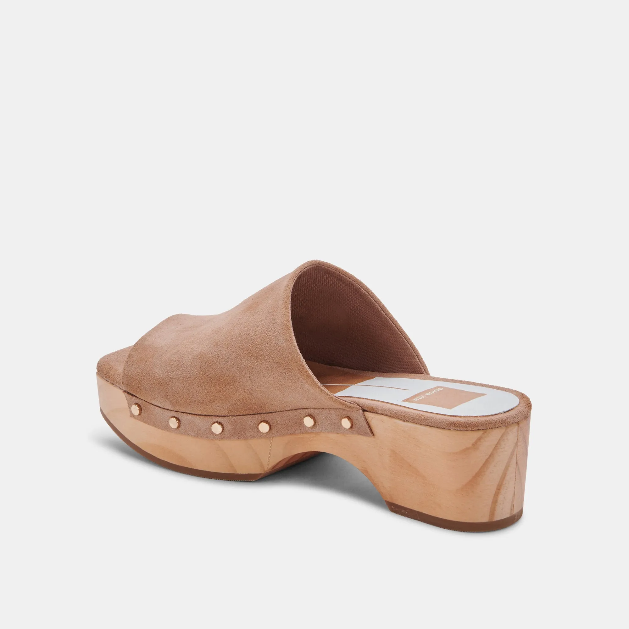 DORADO MULES TAUPE SUEDE