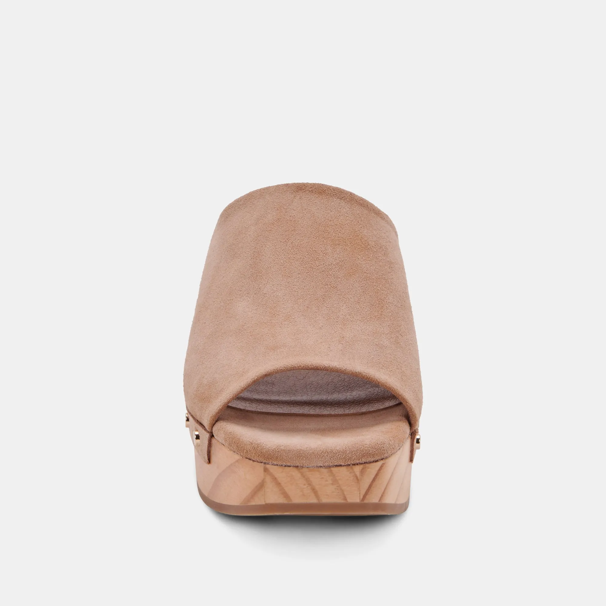 DORADO MULES TAUPE SUEDE