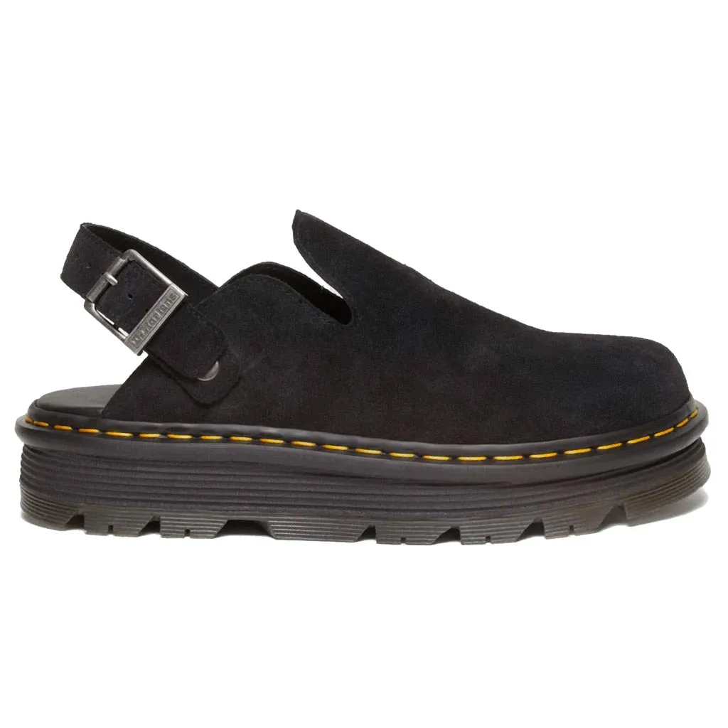 DR MARTENS ZEBZAG MULE - BLACK E.H SUEDE MB