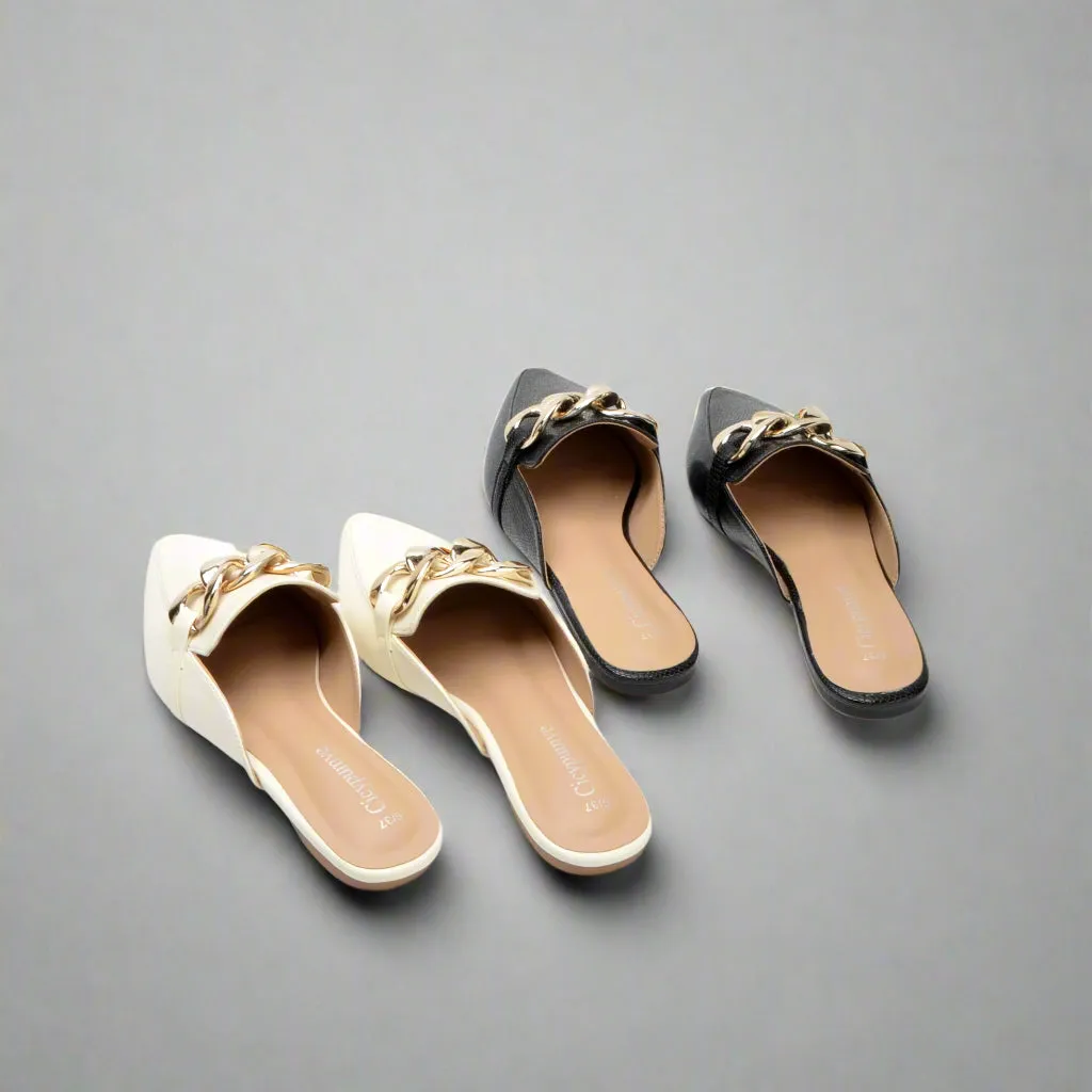 Emmanuella Slip-on Mules