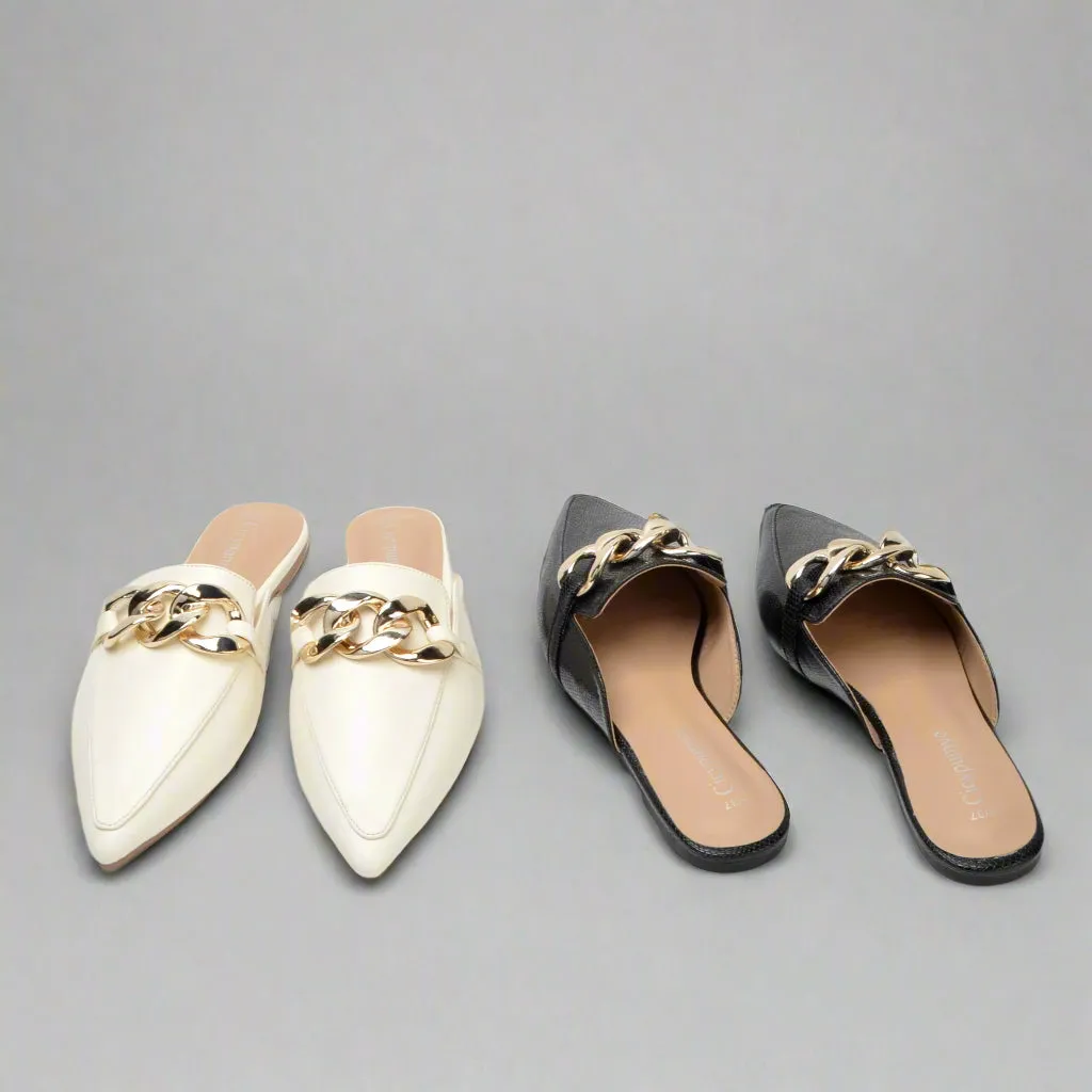 Emmanuella Slip-on Mules
