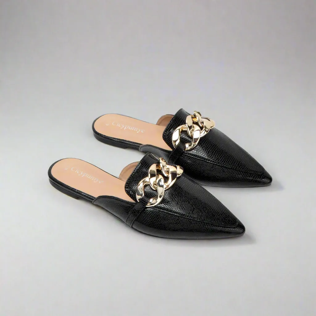 Emmanuella Slip-on Mules