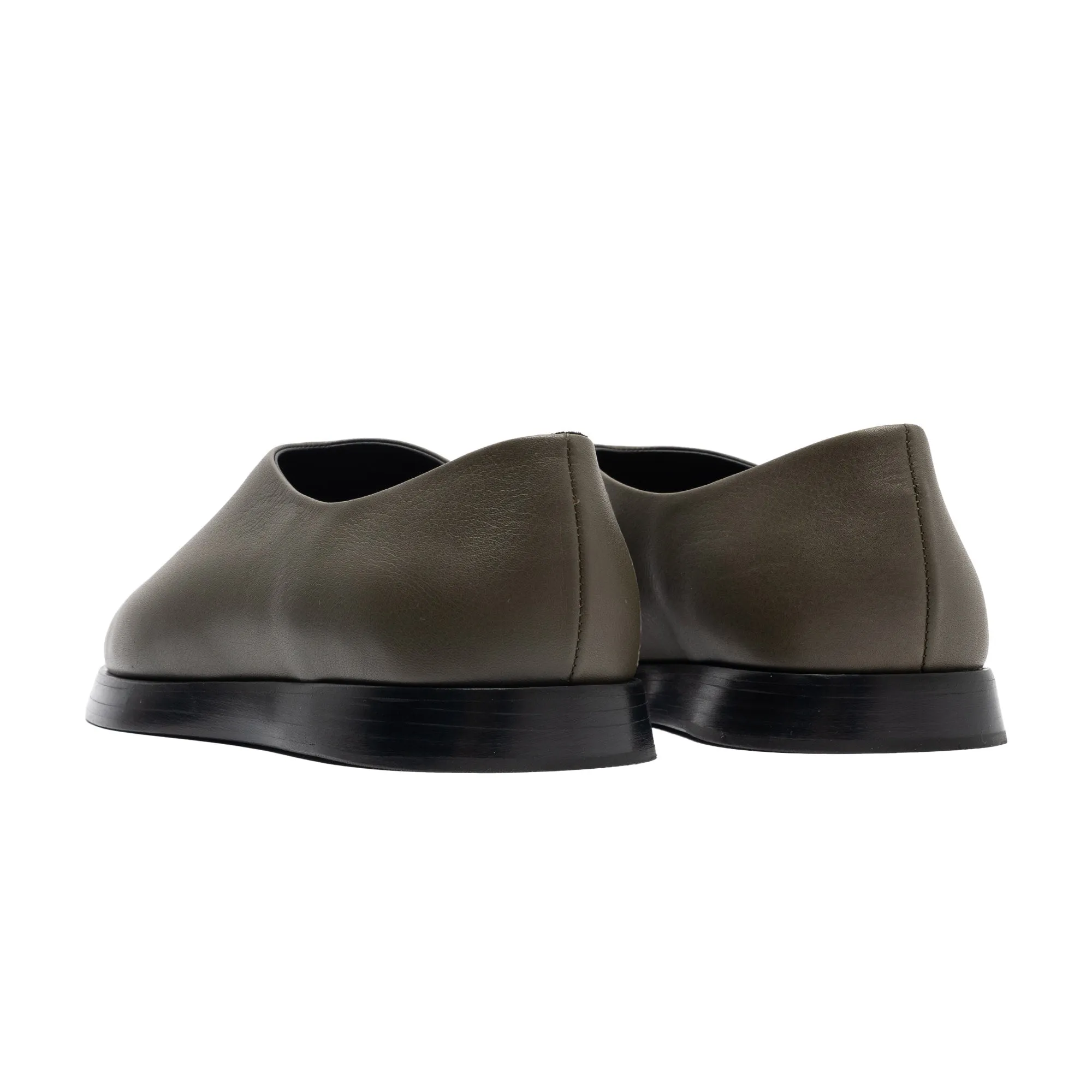 Eternal Dress Mule FGE80-204FLT-311 Leather Olive