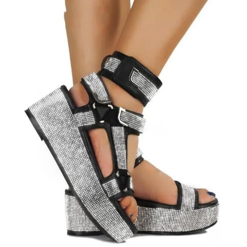 Fish Mouth Women's Sandals Platform Casual Women's Shoes