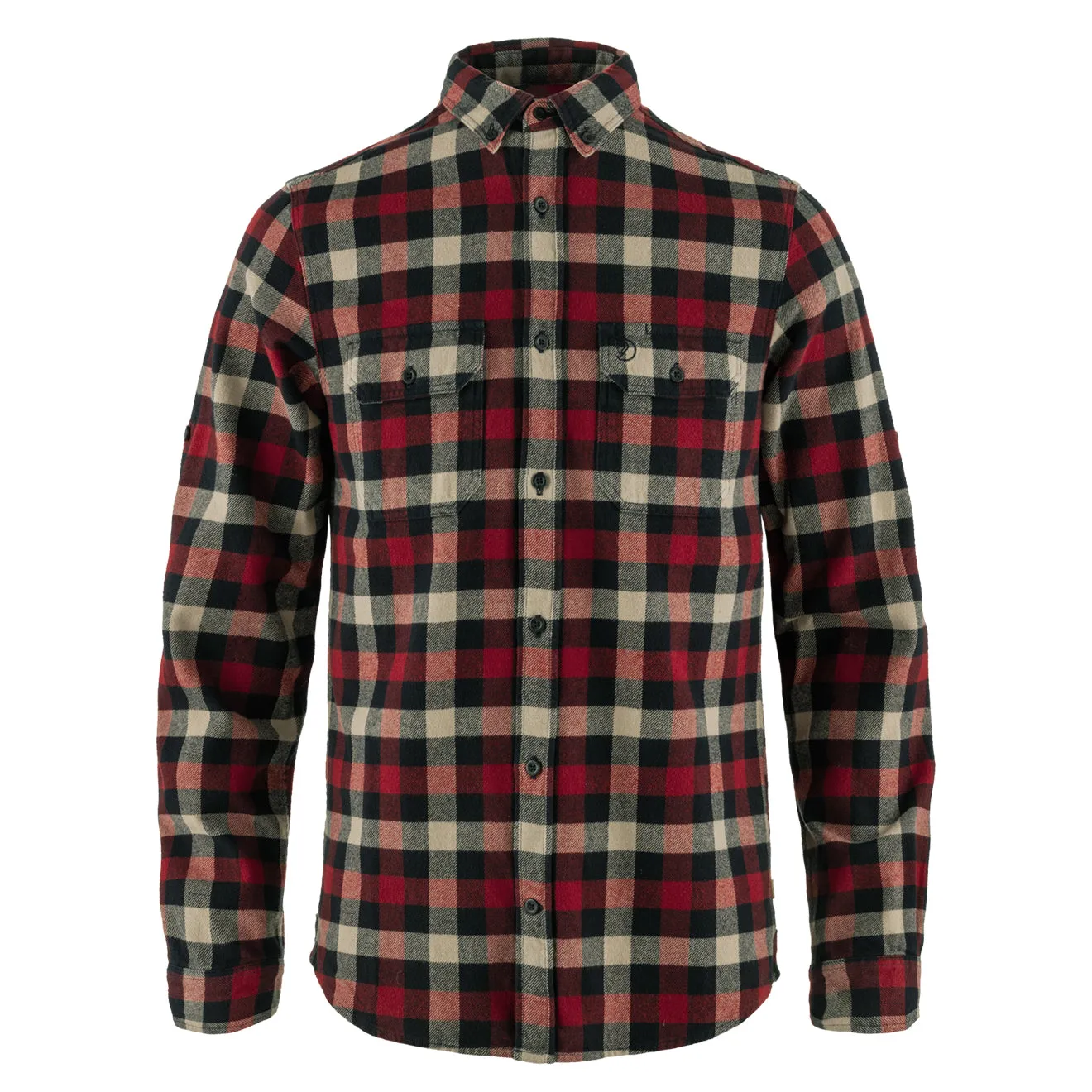 Fjallraven Skog Shirt Dark Navy / Red