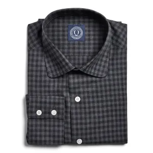 Flannel Check - Charcoal