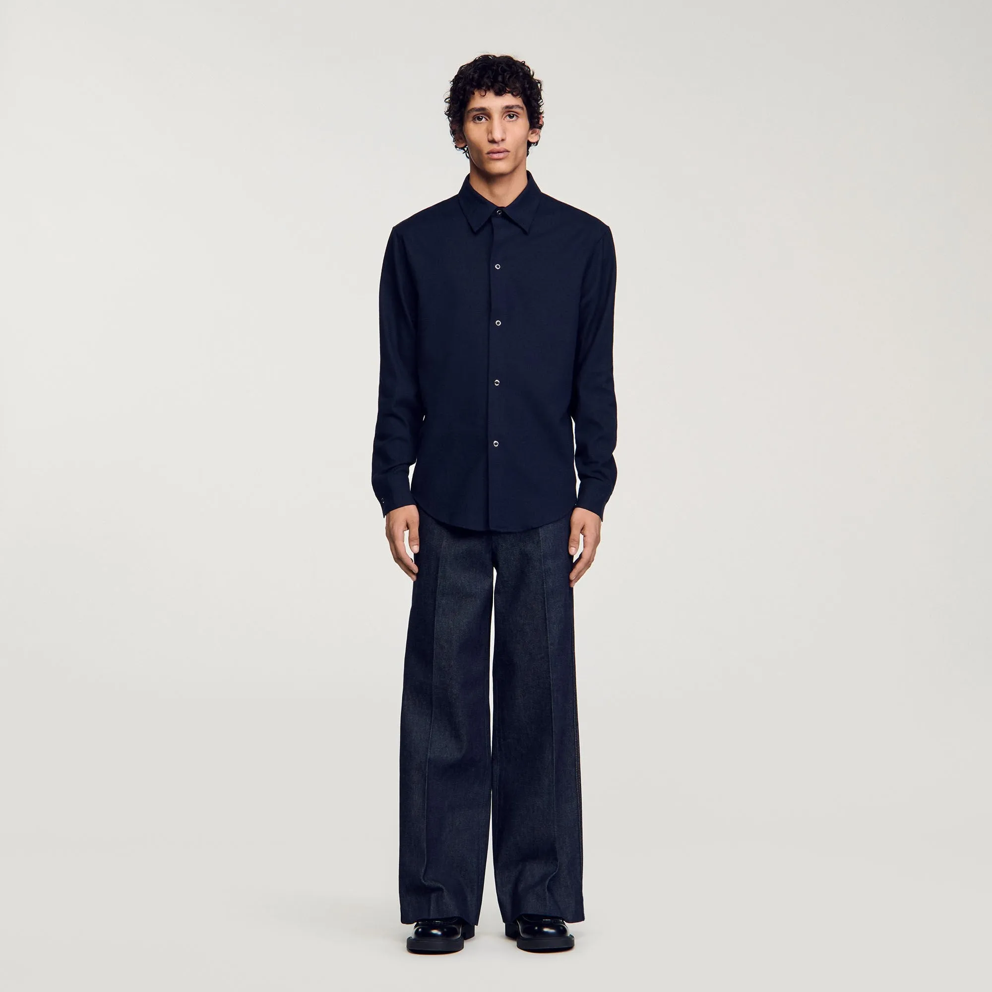 Flannel Joker Flannel Joker Navy Blue