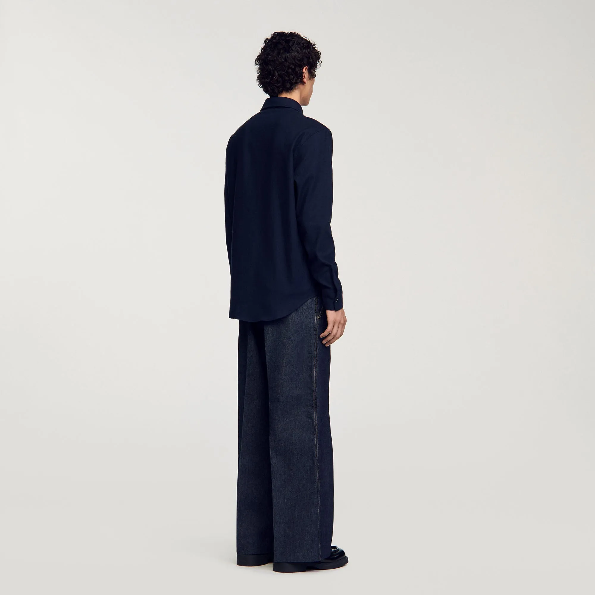 Flannel Joker Flannel Joker Navy Blue