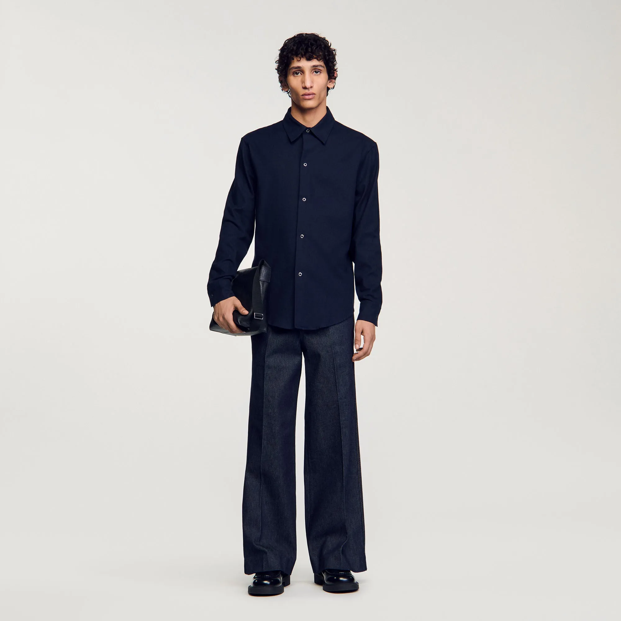Flannel Joker Flannel Joker Navy Blue