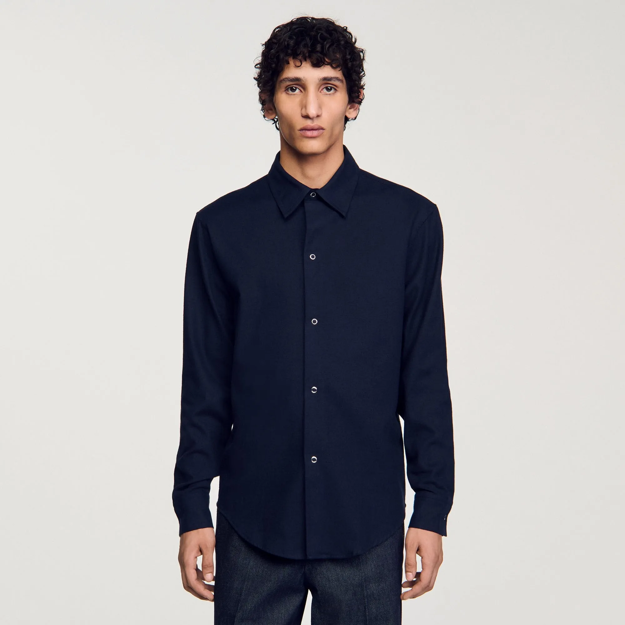 Flannel Joker Flannel Joker Navy Blue