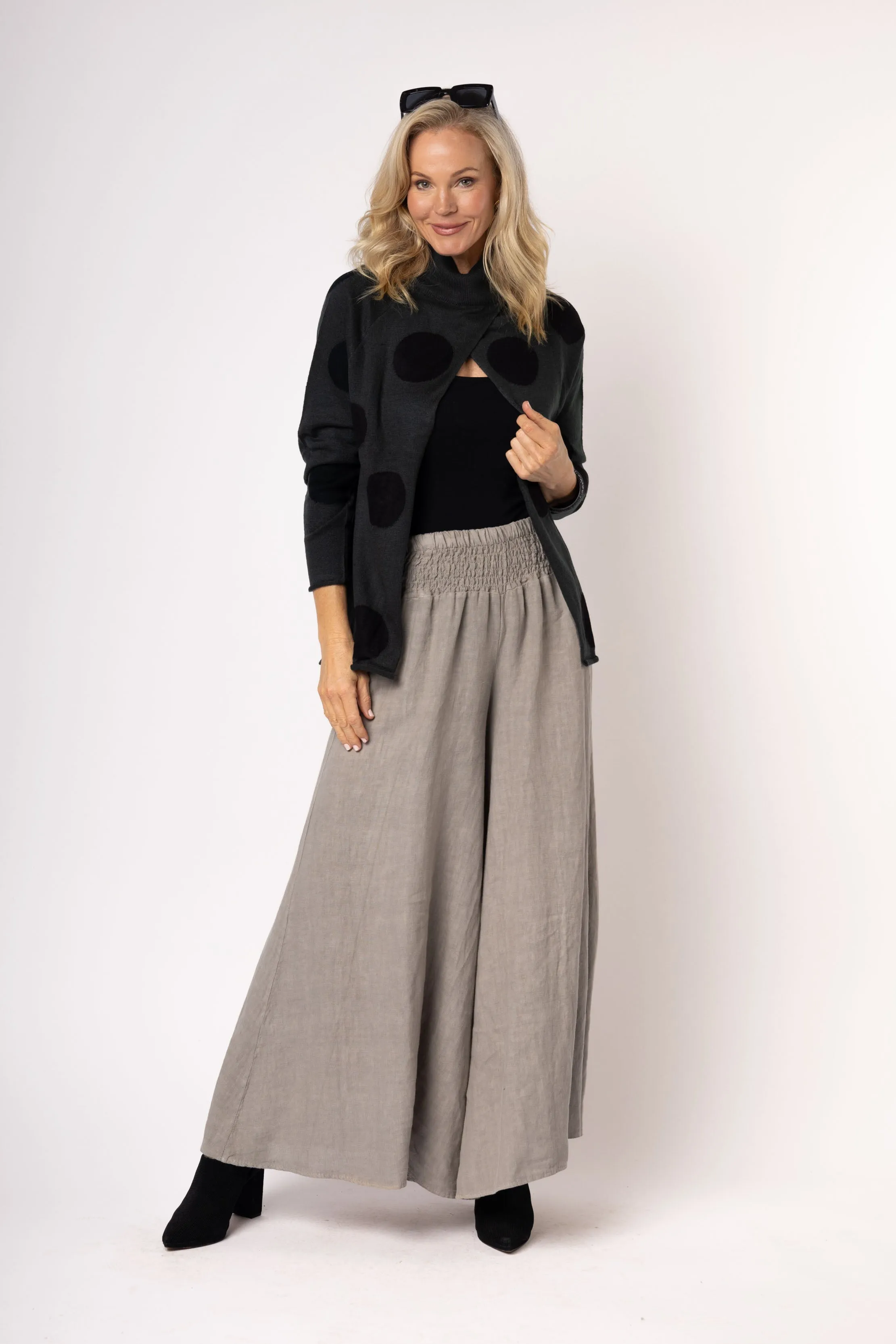 Frost Knit Top in Khaki