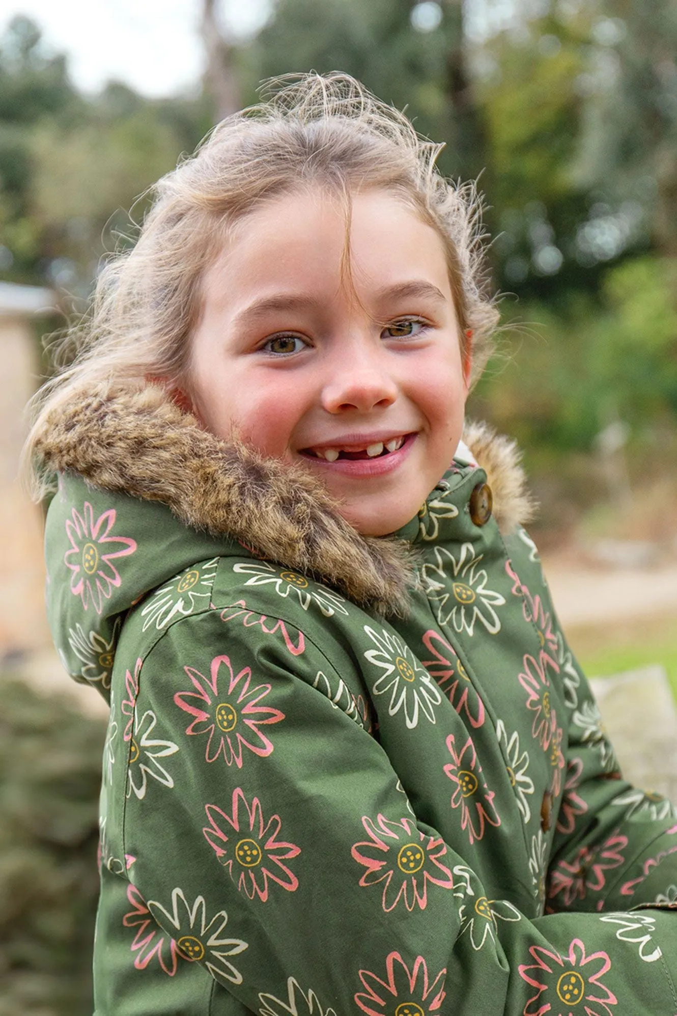 Frugi Penhale Parka Coat 500055A4ligr Let It Grow