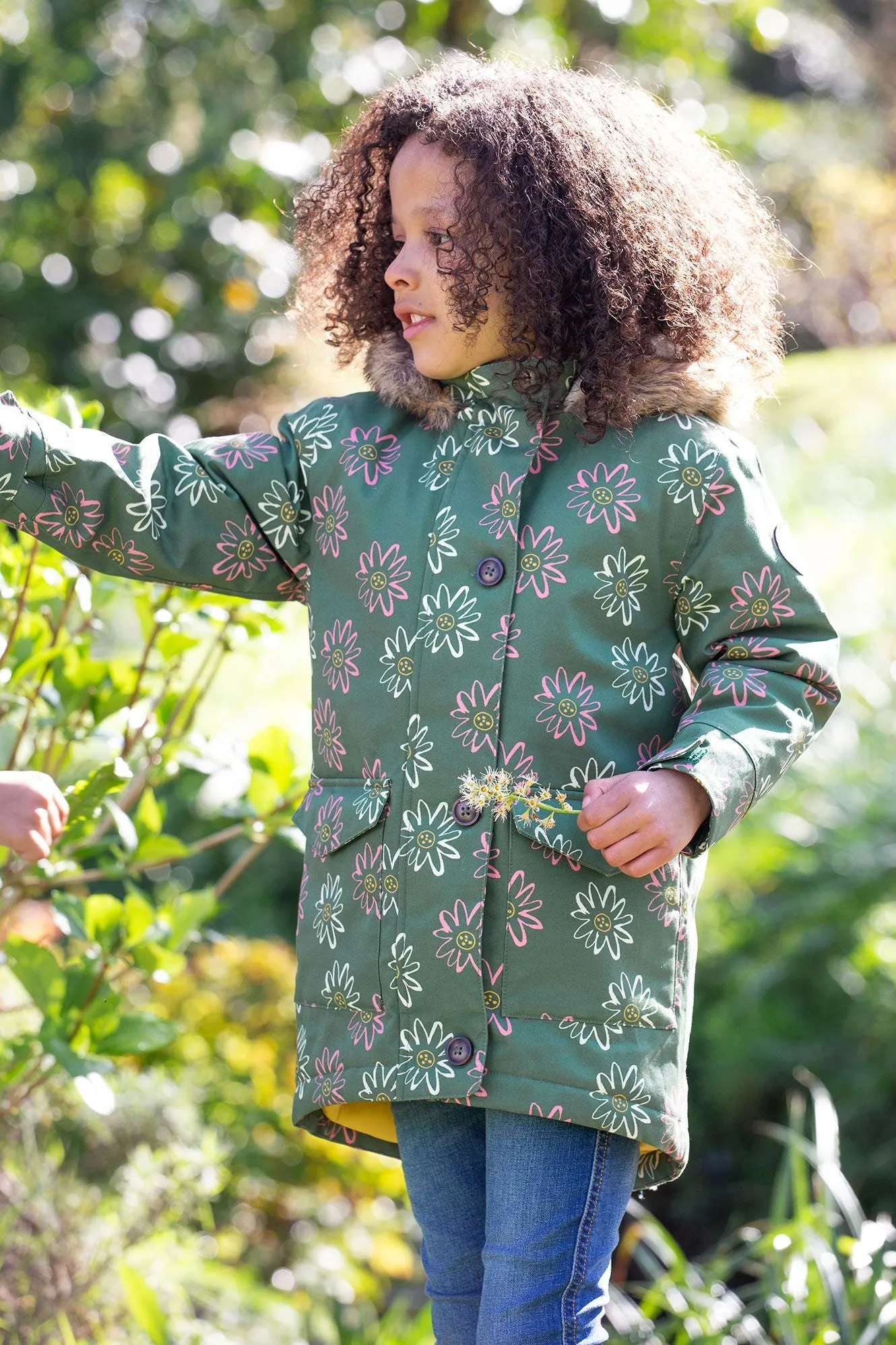 Frugi Penhale Parka Coat 500055A4ligr Let It Grow