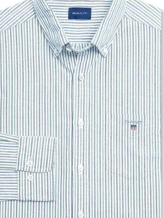 GANT Ivy Green Oxford 2 Color Banker Button Down Shirt 3056400 Size M NWT