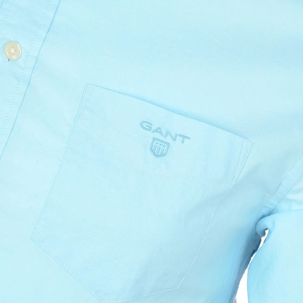 Gant Men's Washed Pinpoint Oxford Regular Fit Button Down Shirt (331510)