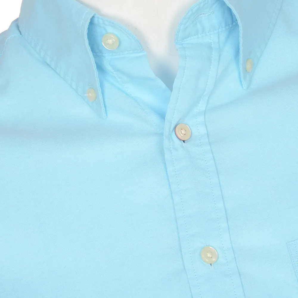 Gant Men's Washed Pinpoint Oxford Regular Fit Button Down Shirt (331510)