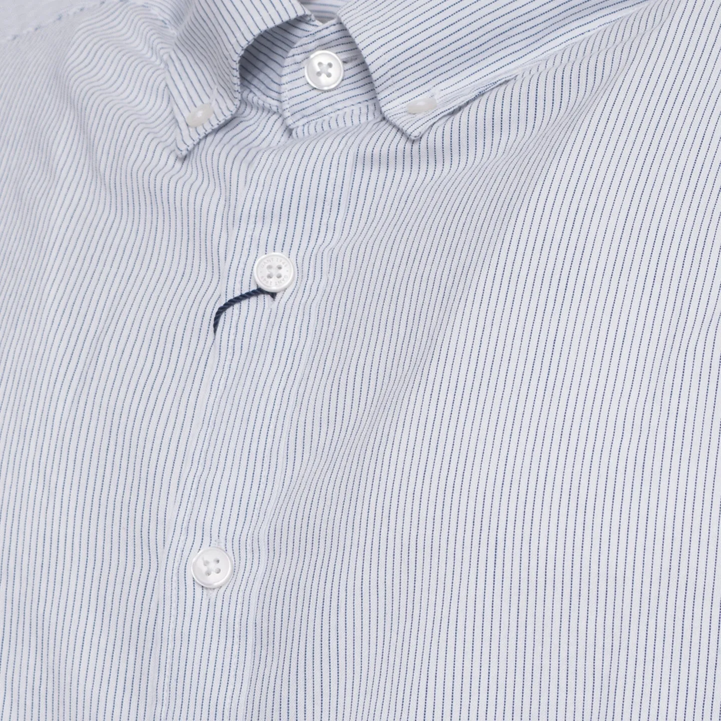 GANT White Windblown Oxford Stripe Button Down Shirt 3003630 Size L NWT