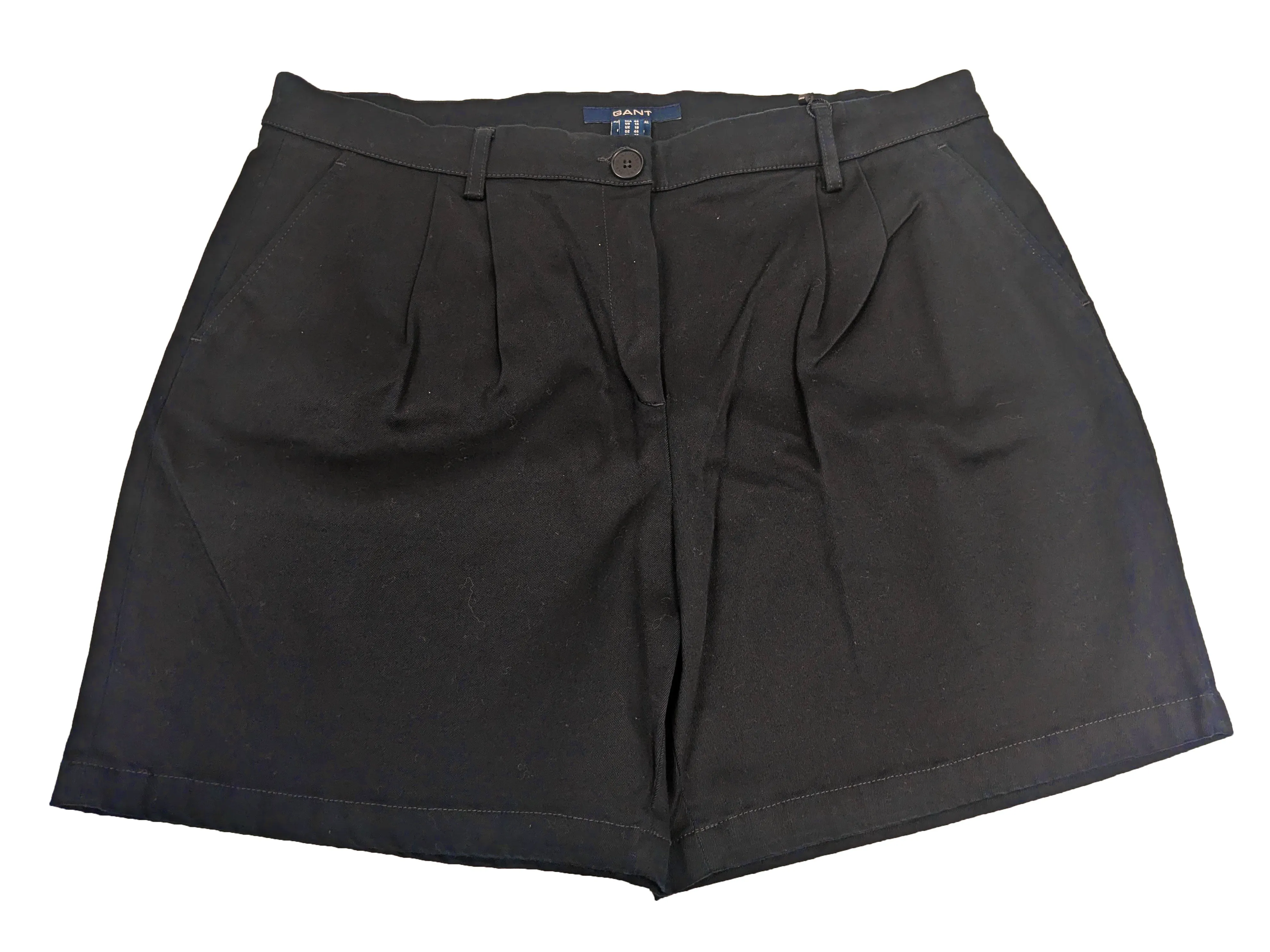 GANT Women's Navy Cotton Twill Shorts 420302 Size 14 $165 NWT