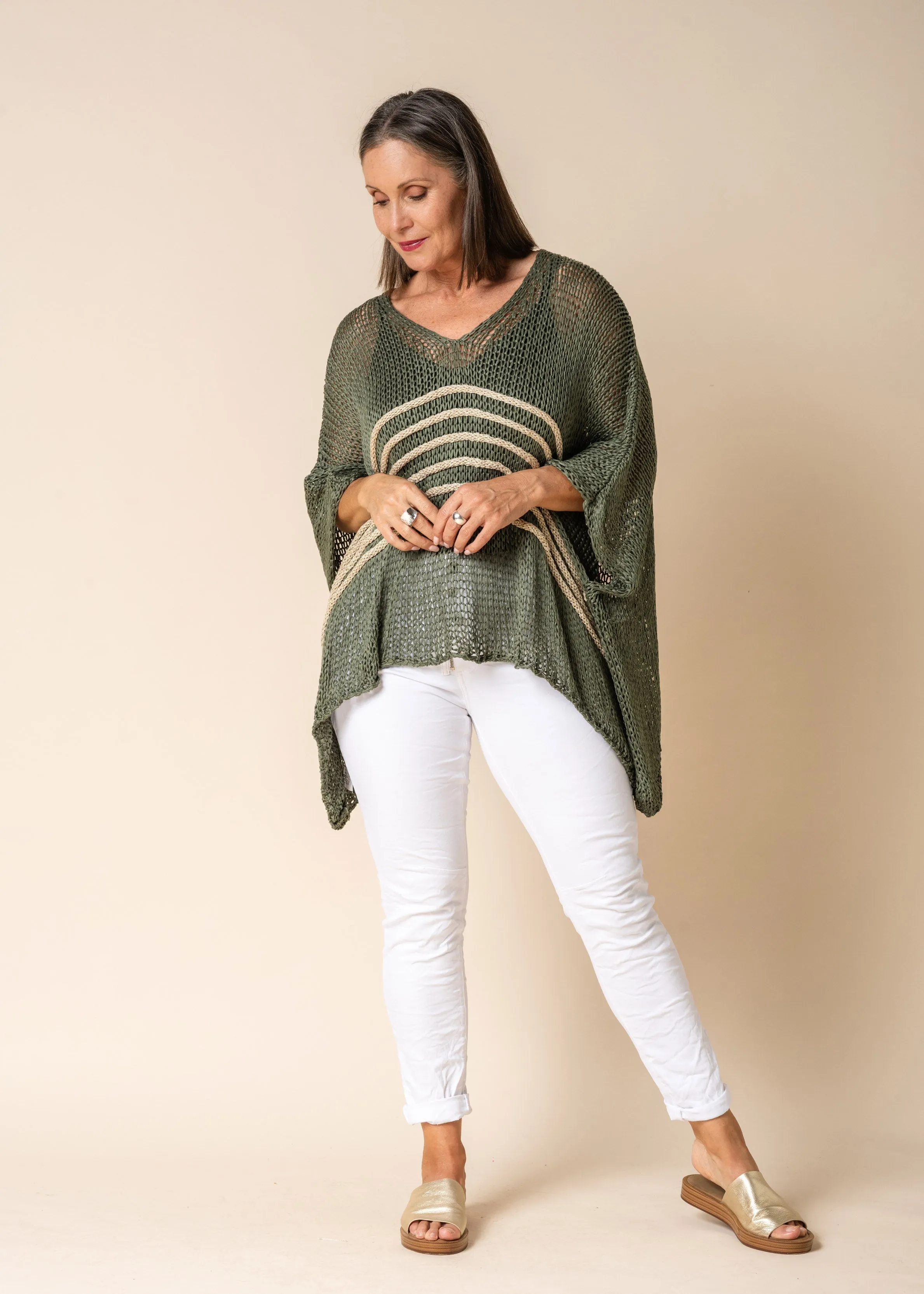 Georgiana Knit in Khaki