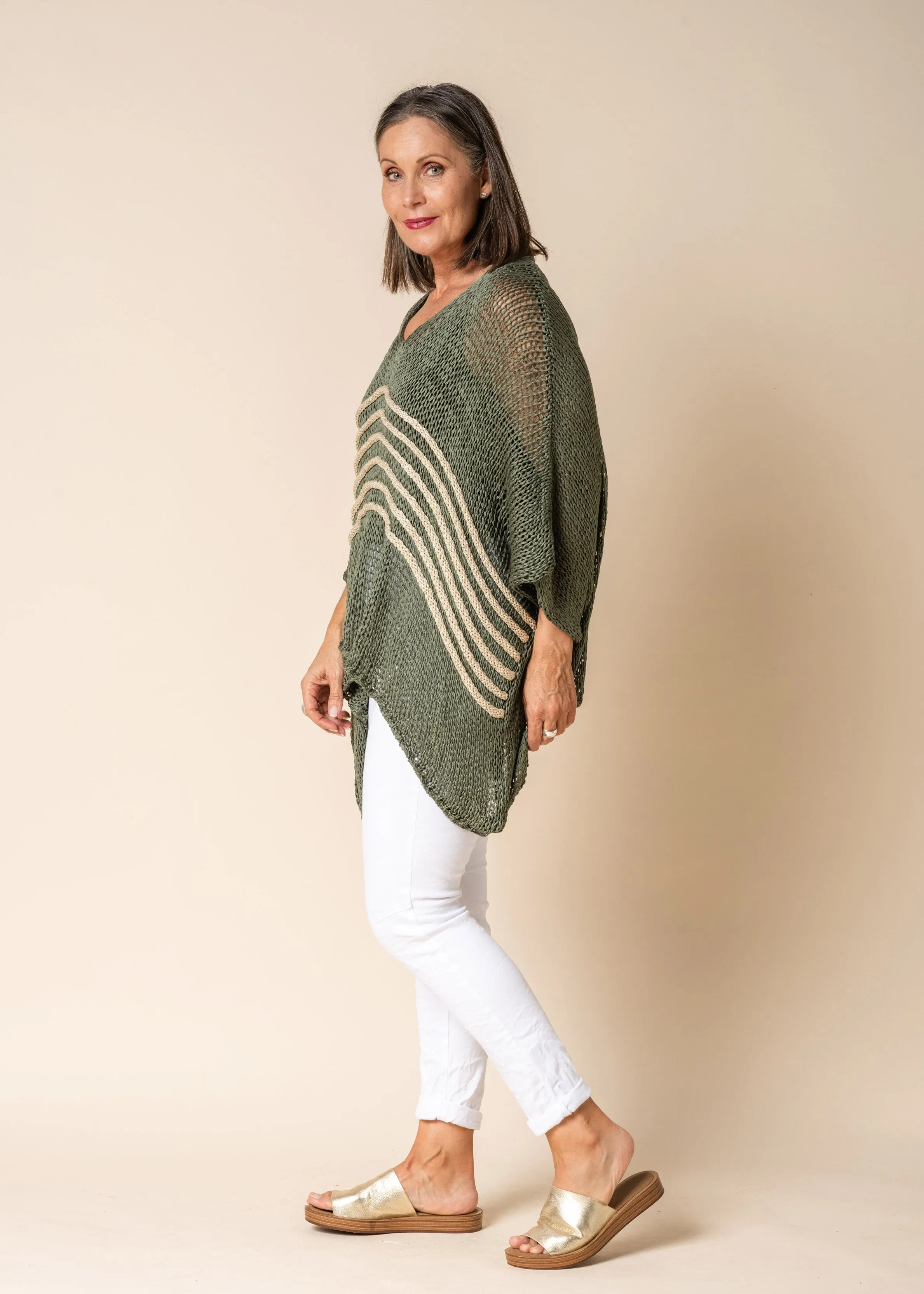 Georgiana Knit in Khaki